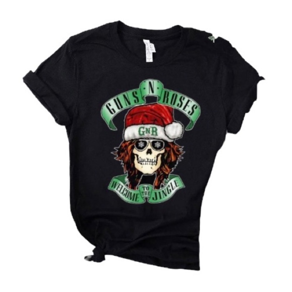 Guns N Roses Concert Tee skull
